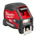 Milwaukee 48-22-0428 25ft Compact Wide Blade Magnetic Tape Measure w/ Rechargeable 100L Light - Edmondson Supply