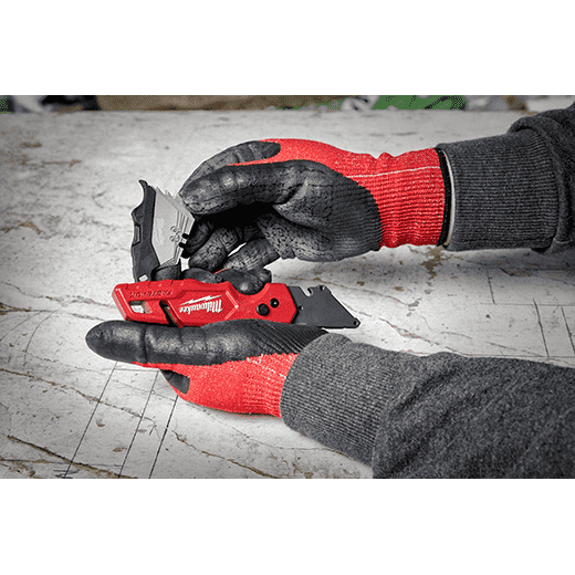 Milwaukee 48-22-1502 FASTBACK™ Folding Utility Knife w/ Blade Storage - Edmondson Supply