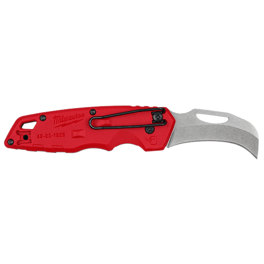 Milwaukee 48-22-1525 FASTBACK™ Hawkbill Folding Knife - Edmondson Supply