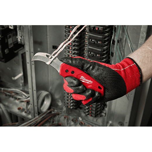 Milwaukee 48-22-1525 FASTBACK™ Hawkbill Folding Knife - Edmondson Supply