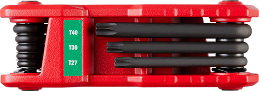 Milwaukee 48-22-2184 8-Key Folding Hex Key Set - Torx - Edmondson Supply