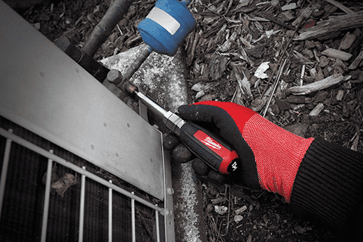 Milwaukee 48-22-2881 13-in-1 Cushion Grip Screwdriver with Schrader Bit - Edmondson Supply
