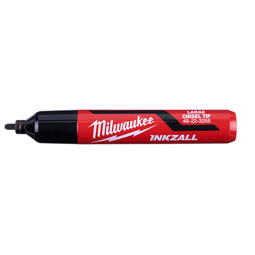 Milwaukee 48-22-3250 INKZALL™ Large Chisel Tip Jobsite Markers, 3PC - Edmondson Supply
