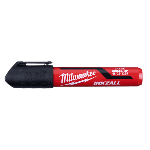 Milwaukee 48-22-3250 INKZALL™ Large Chisel Tip Jobsite Markers, 3PC - Edmondson Supply