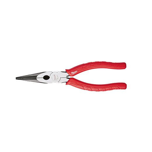 Milwaukee 48-22-6101 8" Comfort Grip Long Nose Pliers - Edmondson Supply