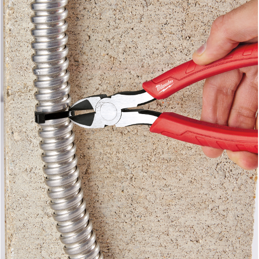 Milwaukee 48-22-6108 8" Comfort Grip Diagonal Cutting Pliers - Edmondson Supply