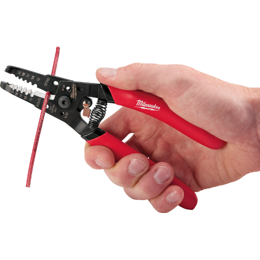 Milwaukee 48-22-6109 7-1/8" Wire Stripper/Cutter for Solid & Stranded Wire - Edmondson Supply