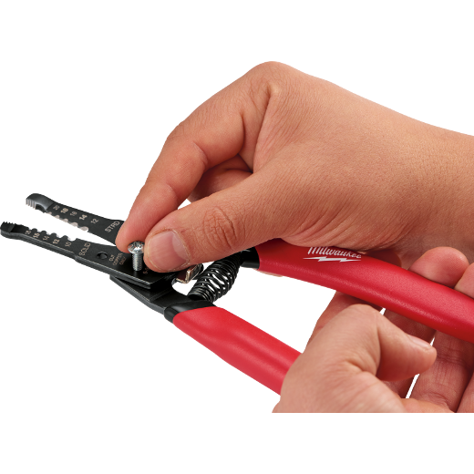 Milwaukee 48-22-6109 7-1/8" Wire Stripper/Cutter for Solid & Stranded Wire - Edmondson Supply