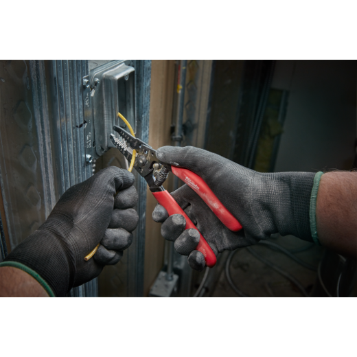 Milwaukee 48-22-6109 7-1/8" Wire Stripper/Cutter for Solid & Stranded Wire - Edmondson Supply