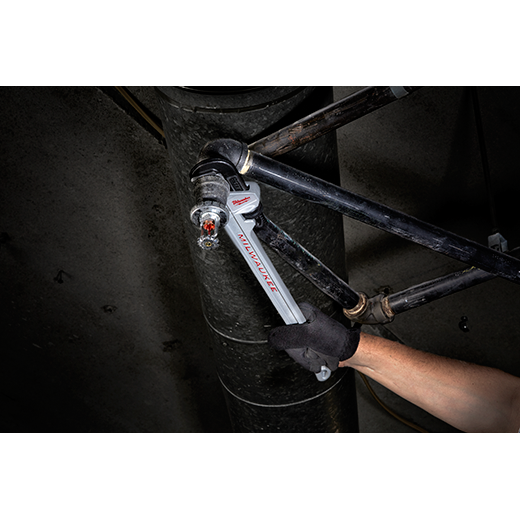 Milwaukee 48-22-7213 10L Aluminum Pipe Wrench with POWERLENGTH™ Handle - Edmondson Supply