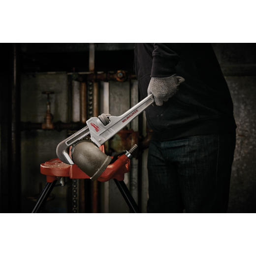 Milwaukee 48-22-7214 14" Aluminum Pipe Wrench - Edmondson Supply