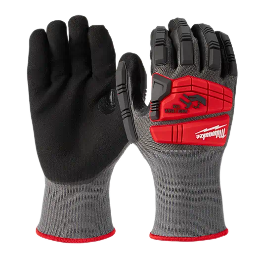 Milwaukee 48-22-8982 Impact Cut Level 5 Nitrile Dipped Gloves, Large