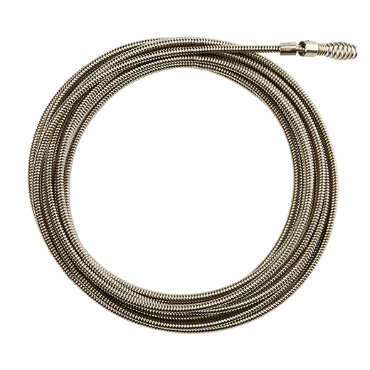Milwaukee 48-53-2675 Drain Cleaning Cables w/ RUST GUARD™ Plating 3/8" x 35' - Edmondson Supply