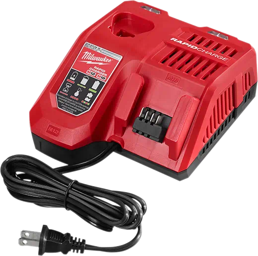 Milwaukee 48-59-1200 M18 REDLITHIUM™ HIGH OUTPUT™ HD12.0 Battery Pack w/ Rapid Charger - Edmondson Supply