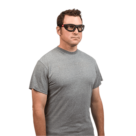 Milwaukee 48-73-2041 Performance Safety Glasses with Gaskets, Clear - Edmondson Supply
