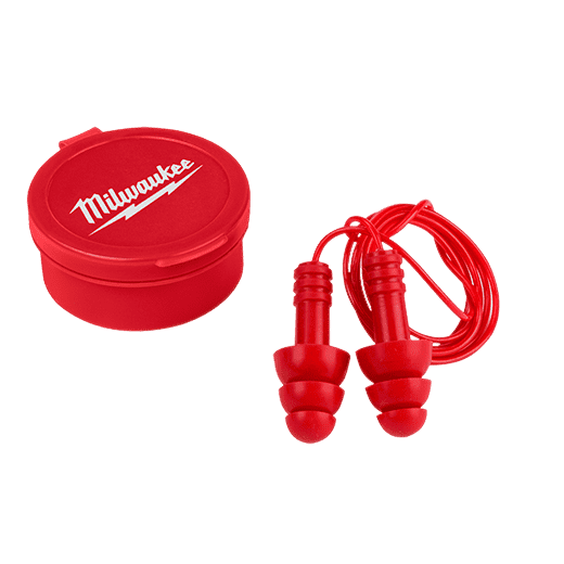 Milwaukee 48-73-3151 3 Pack Reusable Corded Ear Plugs - Edmondson Supply