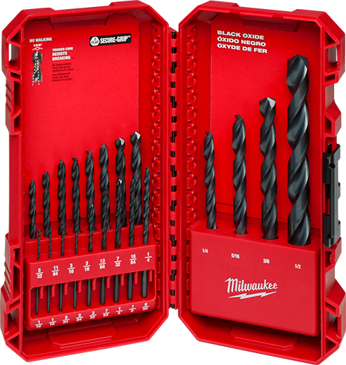 Milwaukee 48-89-2801 THUNDERBOLT® Black Oxide Drill Bit Set - 21PC - Edmondson Supply