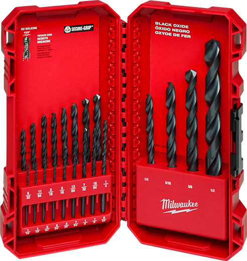 Milwaukee 48-89-2801 THUNDERBOLT® Black Oxide Drill Bit Set - 21PC