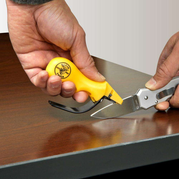 Klein Tools 48036 Combination Knife and Scissors Sharpener - Edmondson Supply