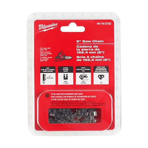 Milwaukee 49-16-2732 6" Saw Chain Replacement for HATCHET™ 6" Pruning Saw - Edmondson Supply