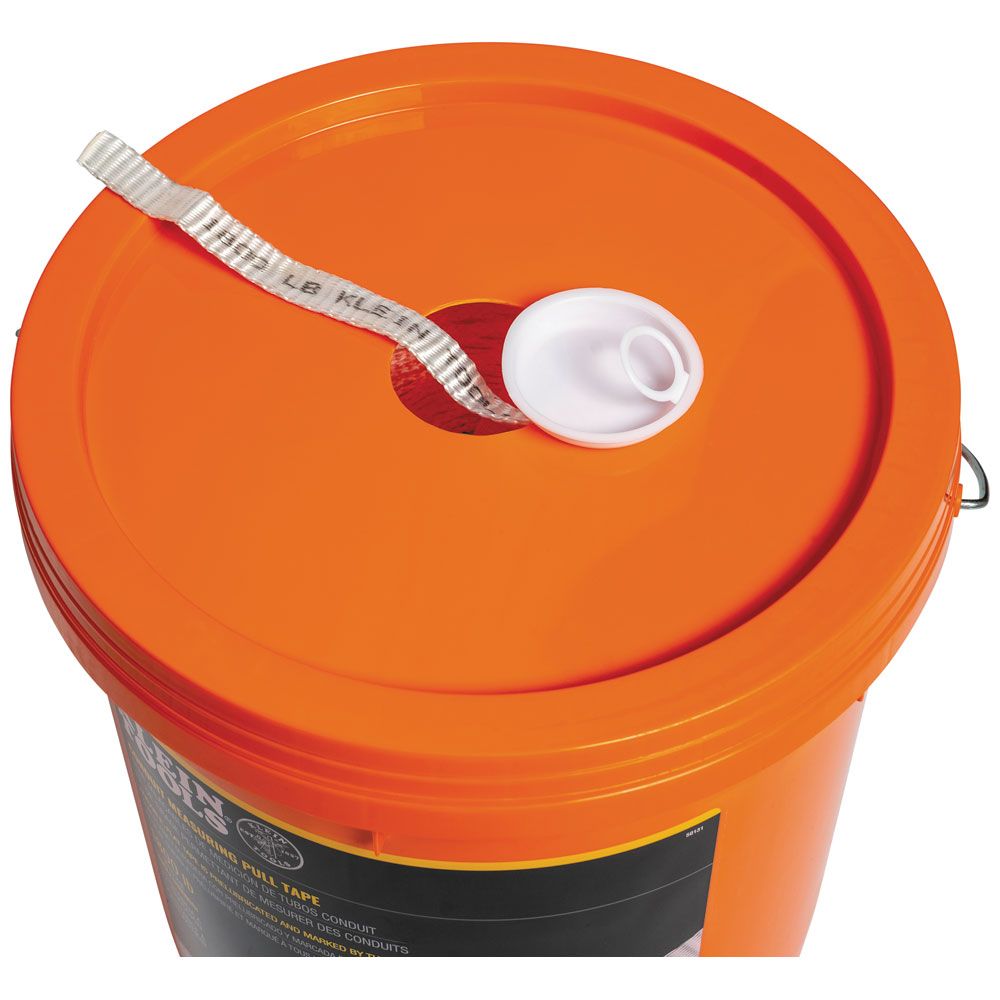 Klein Tools 50131 Conduit Measuring Pull Tape, 1800-Pound x 1300-Foot - Edmondson Supply