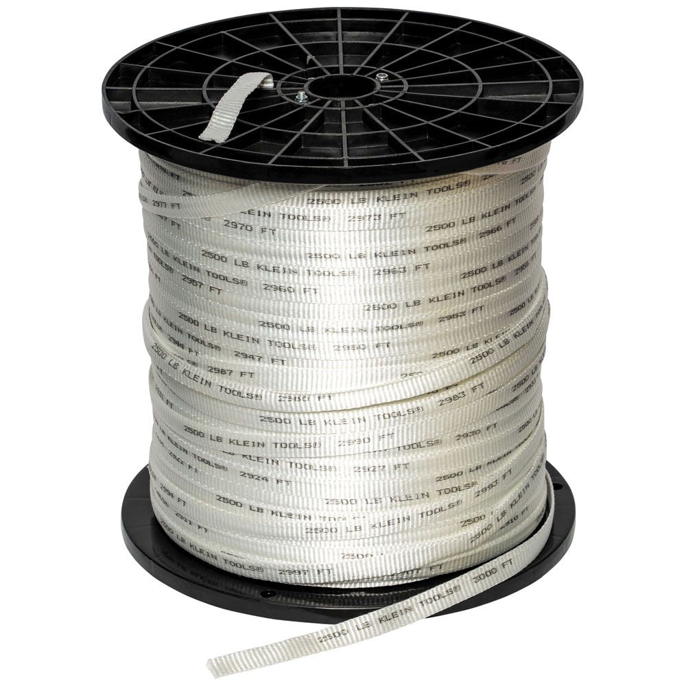 Klein Tools 50142 Conduit Measuring Pull Tape, 2500-Pound x 3000-Foot - Edmondson Supply