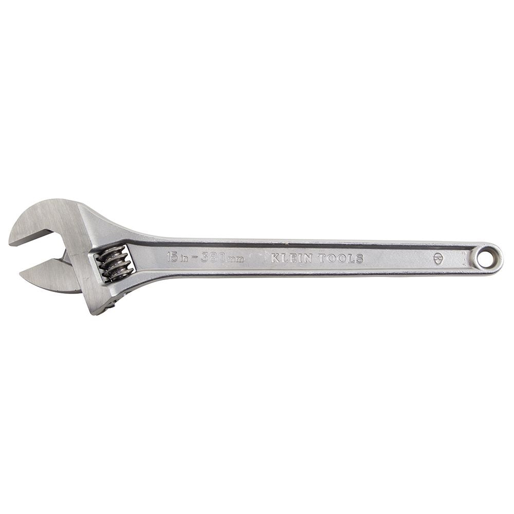 Klein Tools 506-15 Adjustable Wrench Standard Capacity, 15-Inch - Edmondson Supply