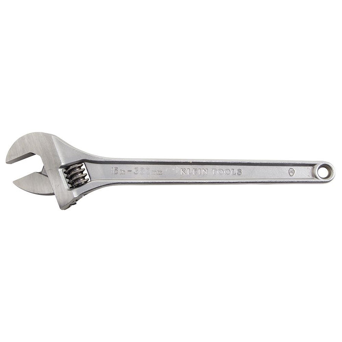 Klein Tools 506-15 Adjustable Wrench Standard Capacity, 15-Inch