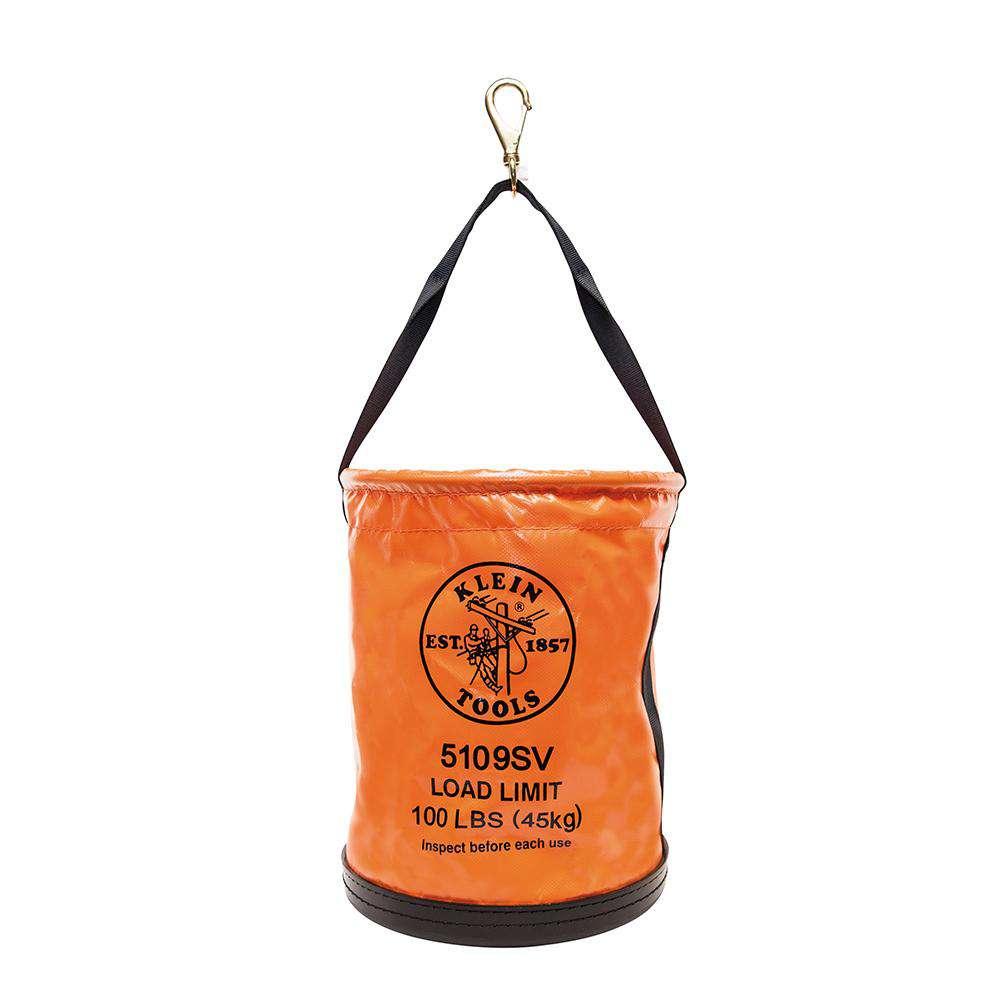 Klein Tools 5109SV Vinyl Bucket with Swivel Snap - Edmondson Supply