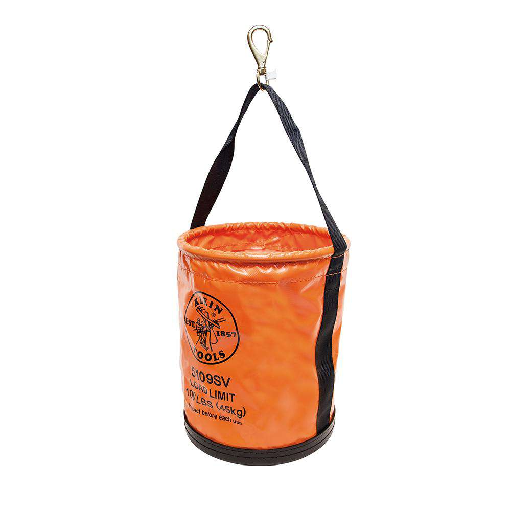 Klein Tools 5109SV Vinyl Bucket with Swivel Snap - Edmondson Supply