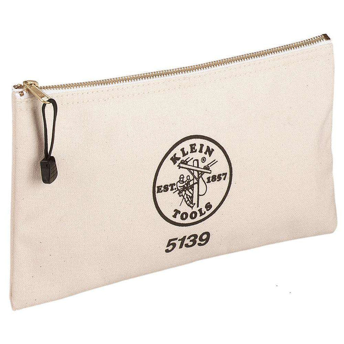 Klein Large Canvas Zipper Bag ~ 5539LNAT