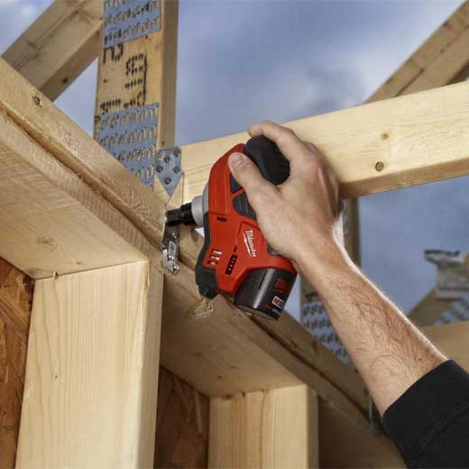 Milwaukee 2458-20 M12™ Cordless Palm Nailer (Tool Only) - Edmondson Supply