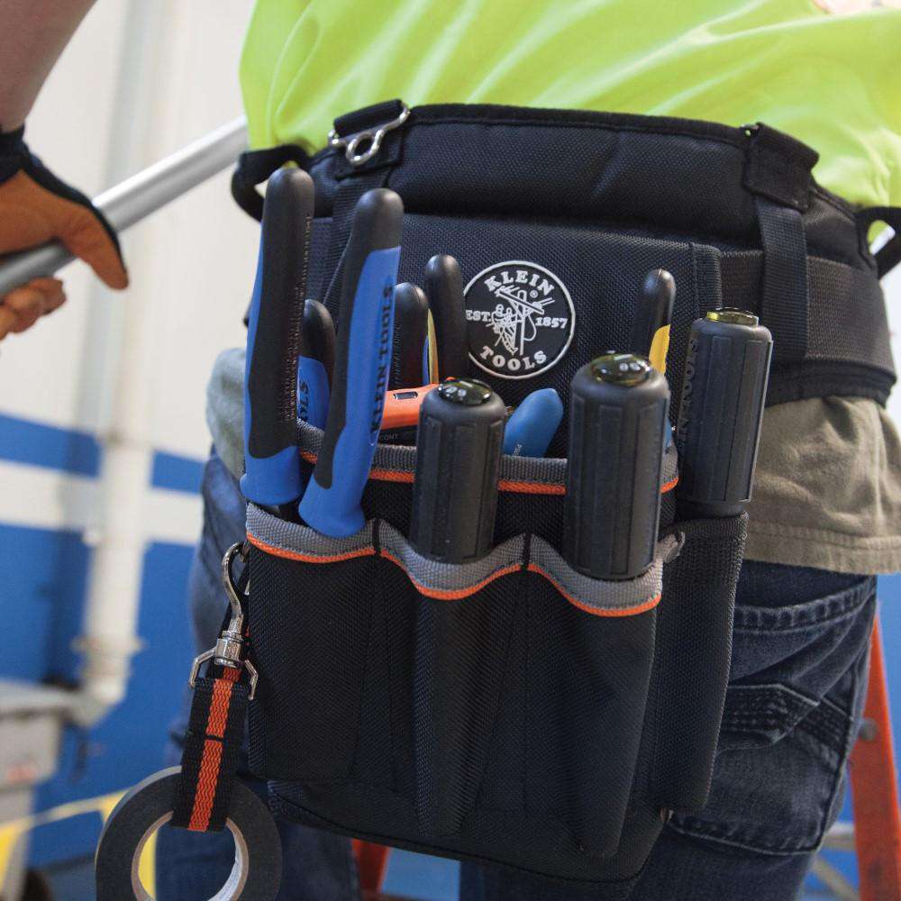 Klein Tools 5241 Tradesman Pro™ Tool Pouch, 6-Pocket - Edmondson Supply