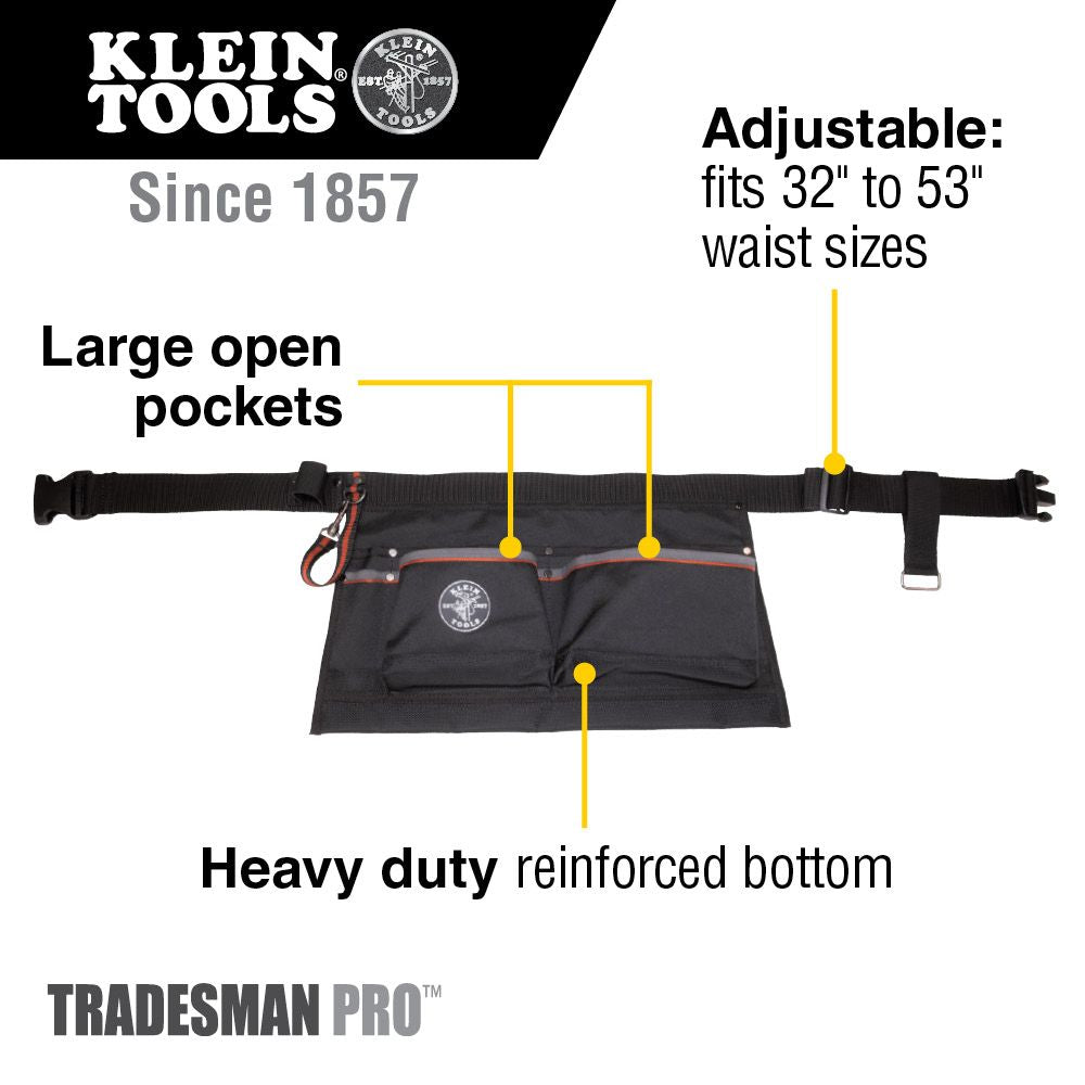 Klein Tools 5244 Tradesman Pro™ Tool Pouch Apron - Edmondson Supply