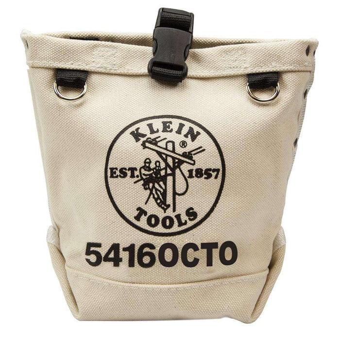 Klein Tools 5416OCTO Tool Bag, Bull-Pin and Bolt Pouch, Loop Connect, 5 x 5 x 9-Inch - Edmondson Supply