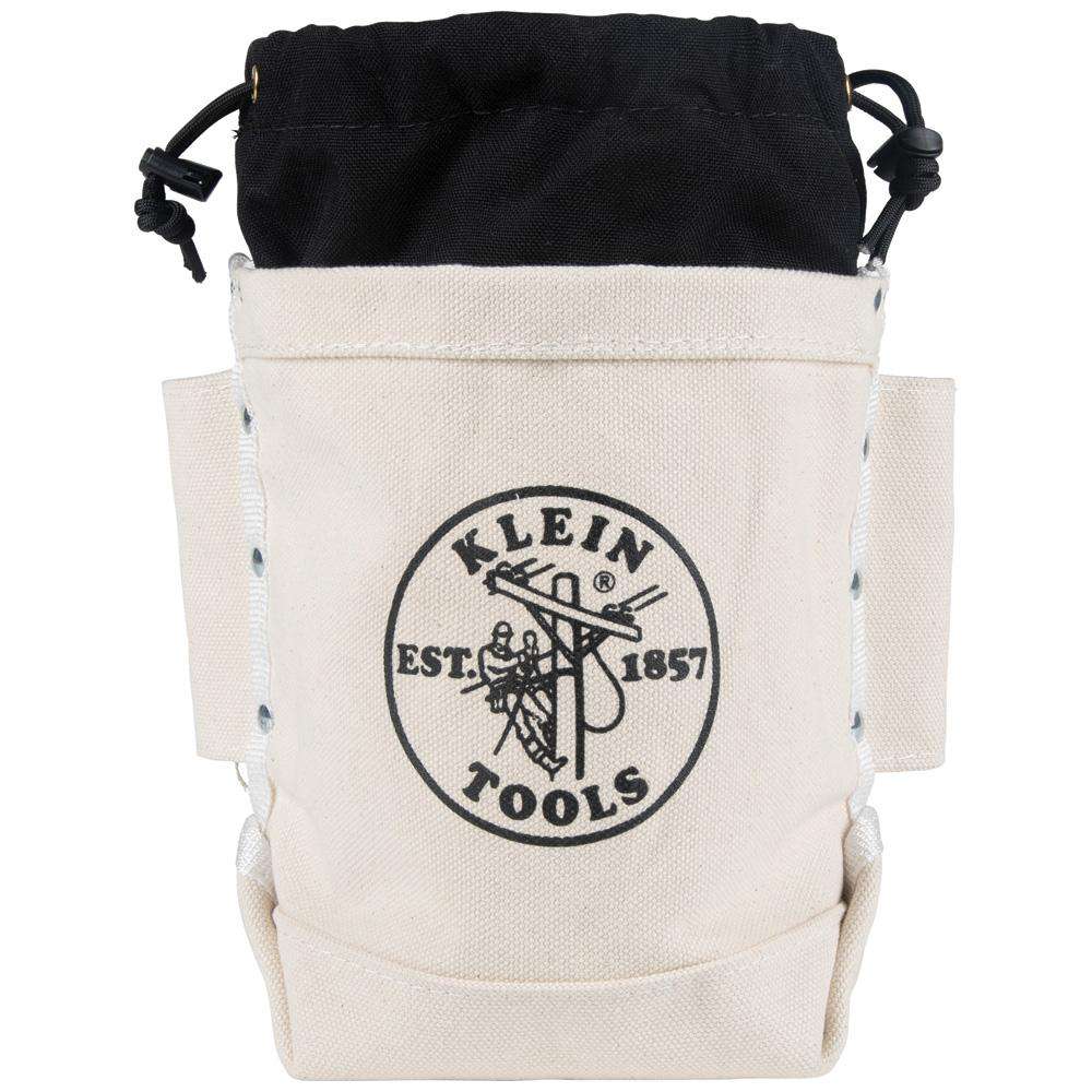 Klein Tools 5416TC Bolt Bag, Top Closing Tool Pouch with Tunnel Connect, 5 x 10 x 9-Inch - Edmondson Supply
