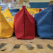 Klein Tools 5539LCPAK Canvas Bags with Zipper, Large Assorted Colors, 3 Pack - Edmondson Supply