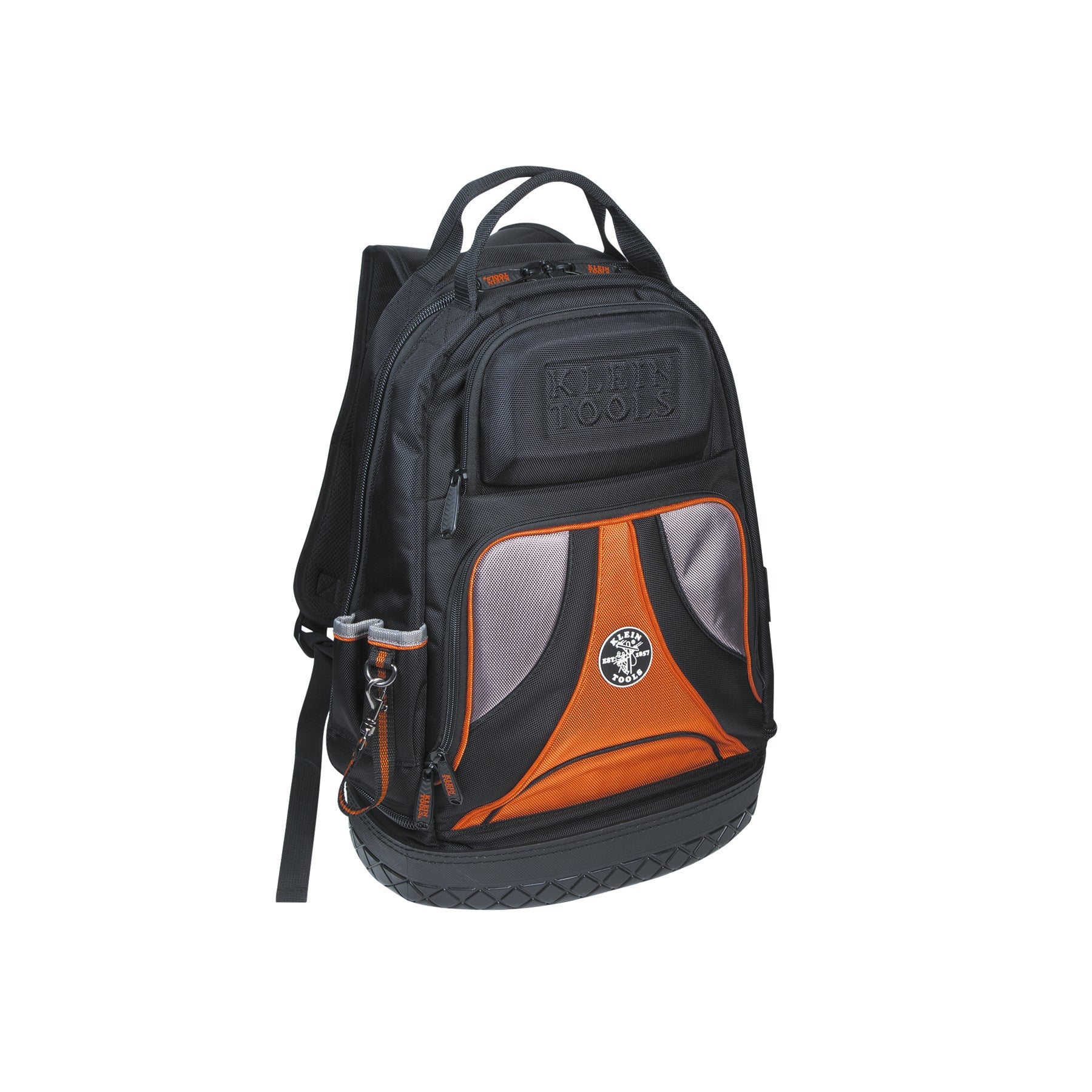 Klein Tools 55421BP-14 Tradesman Pro™ Tool Bag Backpack, 39 Pockets, Black, 14-Inch - Edmondson Supply