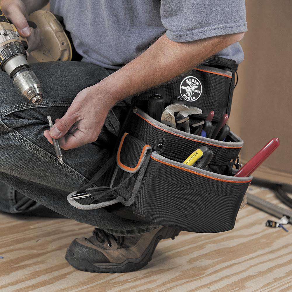 Klein Tools 55429 Tradesman Pro™ Electrician's Tool Belt, XL - Edmondson Supply