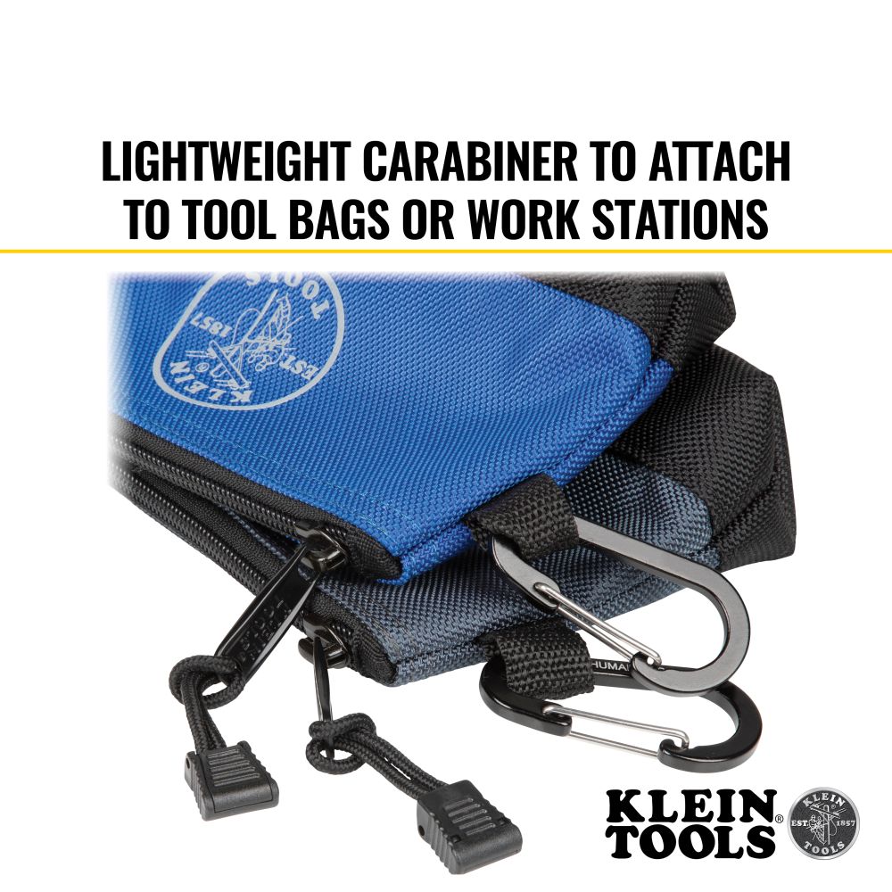 Klein Tools 55559 Stand-up Zipper Bags, 7-Inch and 14-Inch, 2-Pack - Edmondson Supply