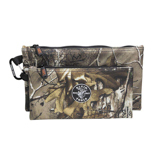 Klein Tools 55560 Camo Zipper Bags, 2-pack - Edmondson Supply
