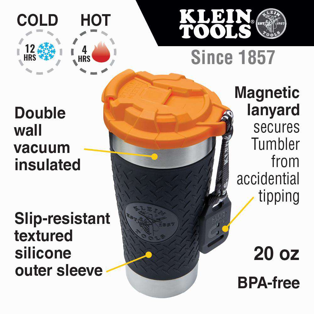 Klein Tools 55580 Tradesman Tumbler - Edmondson Supply