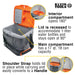 Klein Tools 55600 Tradesman Pro™ Tough Box Cooler, 17-Quart - Edmondson Supply