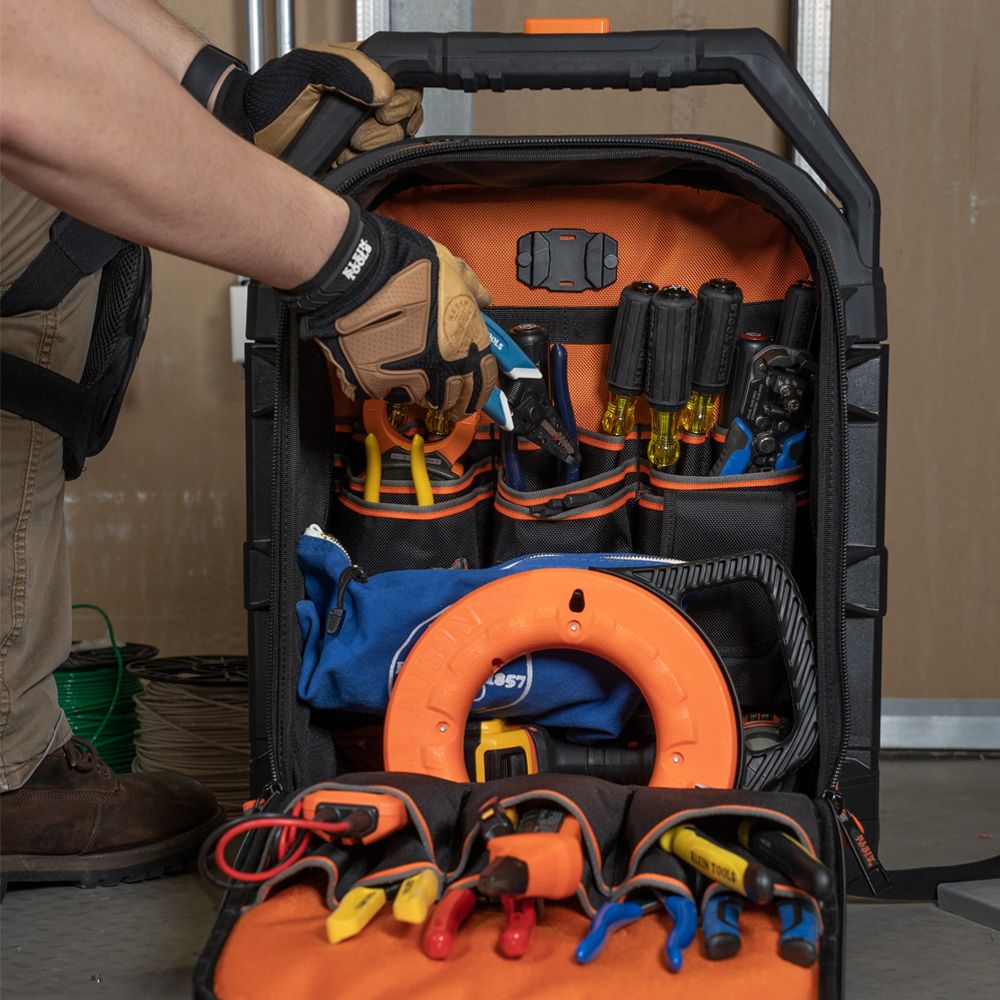 Klein Tools 55604 Rolling Tool Backpack - Edmondson Supply