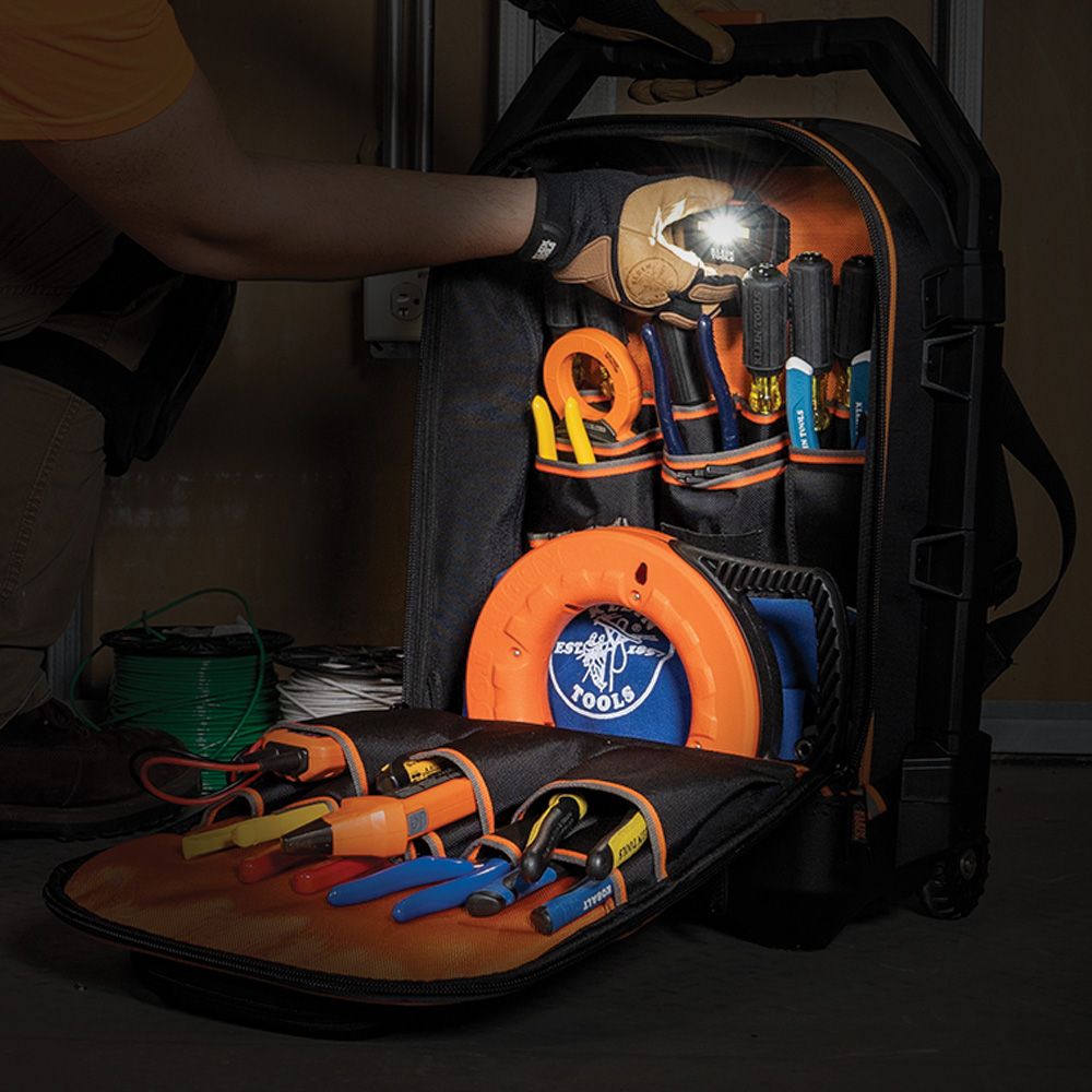 Klein Tools 55604 Rolling Tool Backpack - Edmondson Supply
