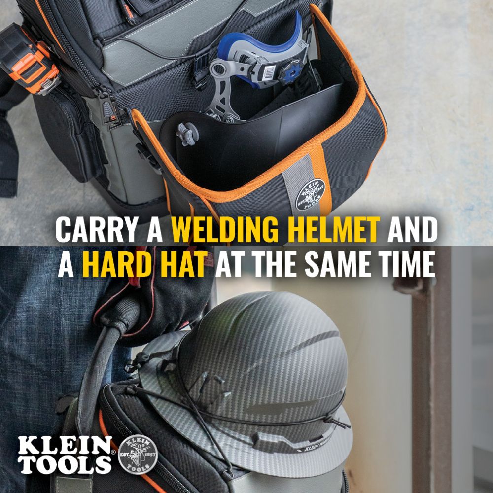 Klein Tools 55665 Tradesman Pro™ Ironworker and Welder Backpack - Edmondson Supply
