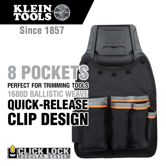 Klein Tools 55914 Tradesman Pro™ Modular Trimming Pouch with Belt Clip - Edmondson Supply
