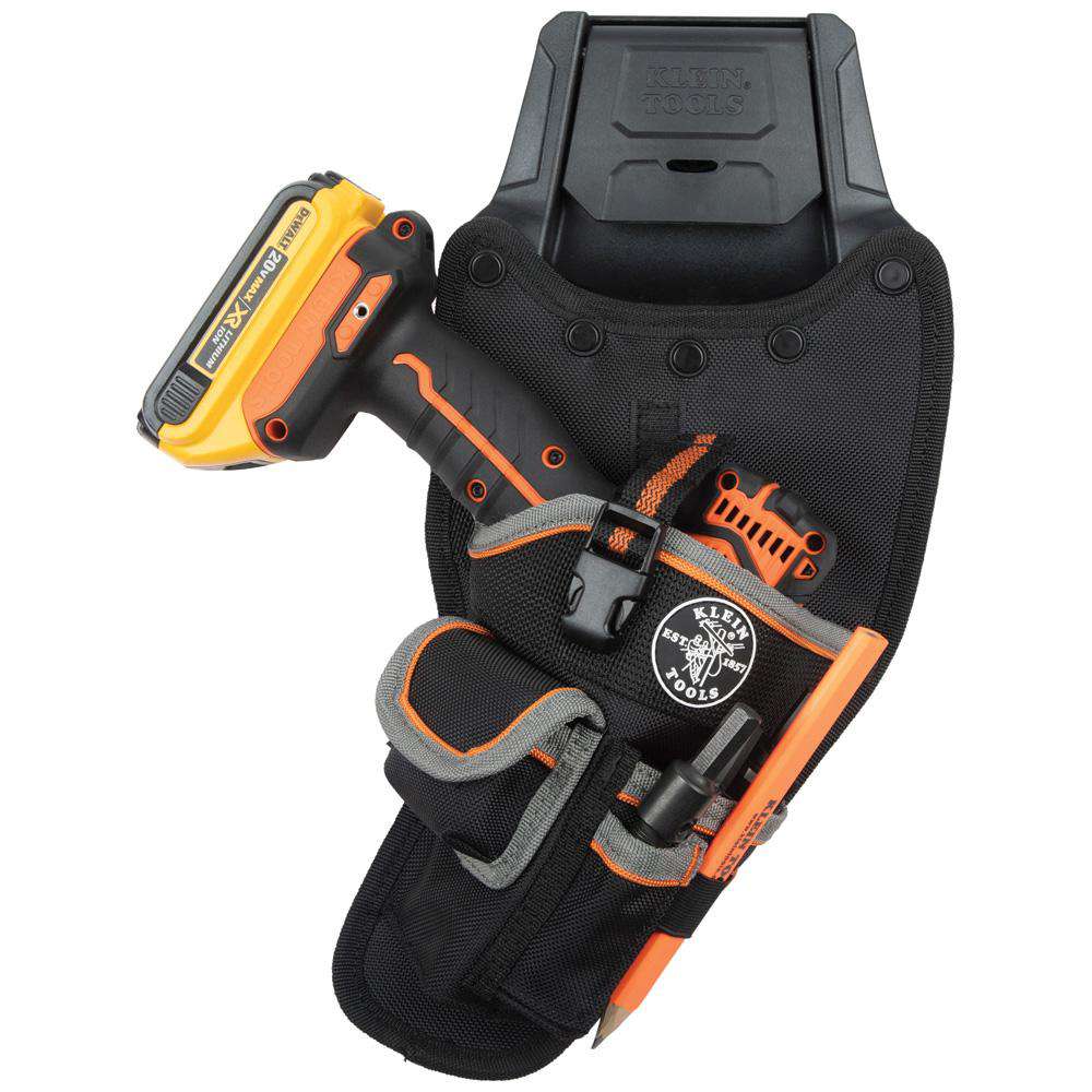 Klein Tools 55917 Tradesman Pro™ Modular Drill Pouch with Belt Clip - Edmondson Supply