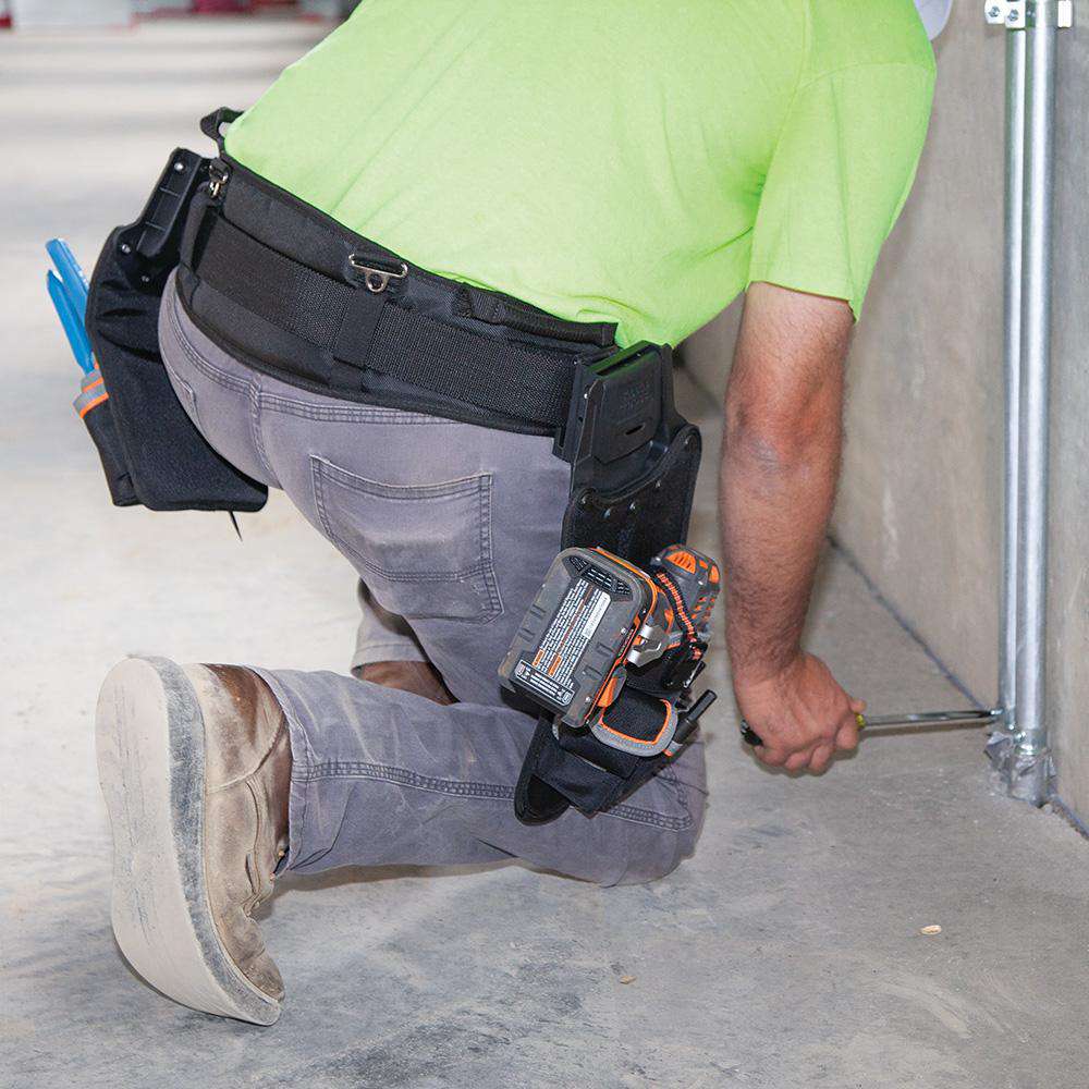 Klein Tools 55917 Tradesman Pro™ Modular Drill Pouch with Belt Clip - Edmondson Supply