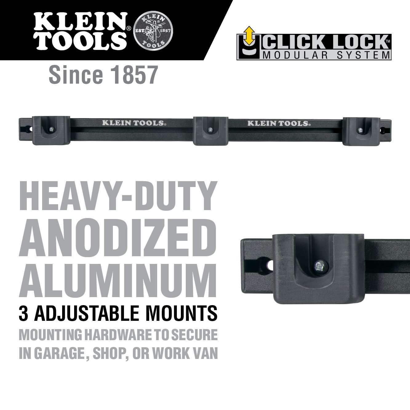 Klein Tools 55921 Tradesman Pro™ Modular Wall Rack - Edmondson Supply